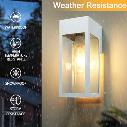 Porch Lights with GFCI Outlet
