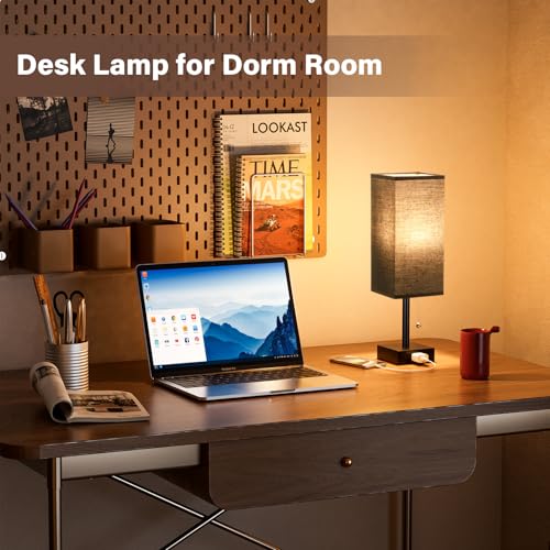 Bedside Lamp for Bedroom Set of 2 (2 Count)