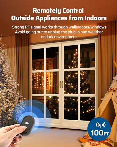 Outdoor Wireless Remote Control Outlet