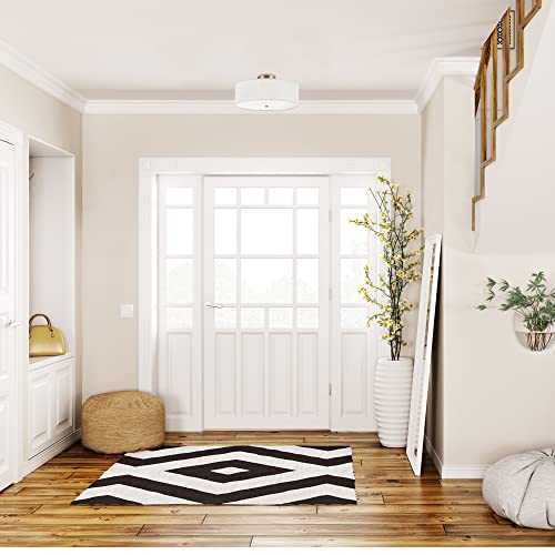 2 Light Flush Mount Ceiling Light