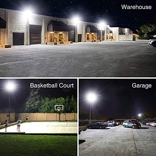 150W LED Flood Light Outdoor (2 Count)