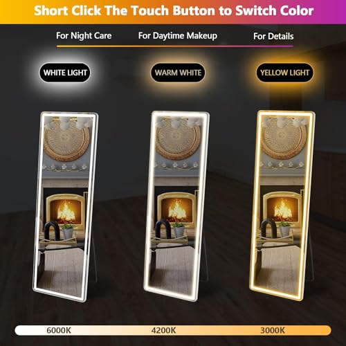 LED Full Length Floor Mirror