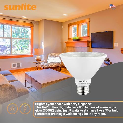 LED PAR30 Short Neck Flood Light Bulb (6 Count)