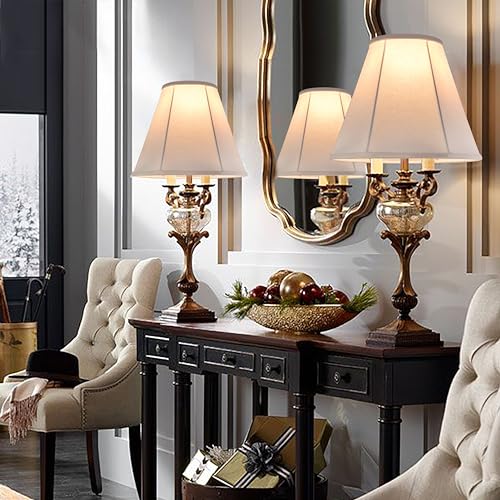 White Bell Lamp Shades
