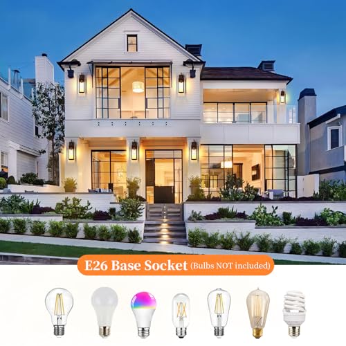 18'' Large Outdoor Wall Lights 2 Packs (2 Count)