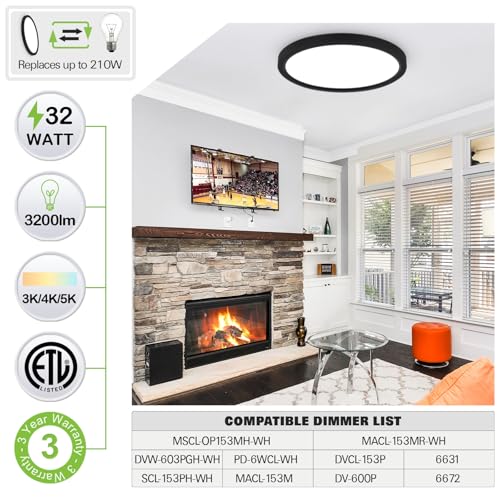 18 Inch LED Round Flat Panel Light