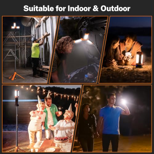 Rechargeable 10000mAh Camping Light with Stand