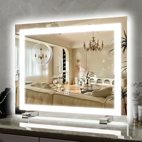 22x20 Inch Lighted Vanity Mirror