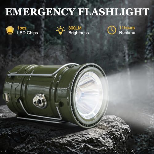2 Pack Solar Camping Lantern (2 Count)
