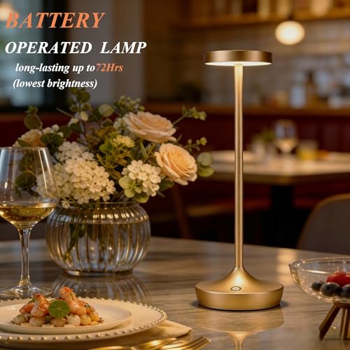 Rechargeable Cordless Table Lamps 6000mAh LED Battery Table Light