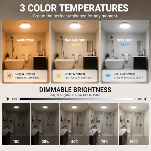 2 Pack Magnectic Rechargeable LED Ceiling Light Motion Sensor (2 Count)