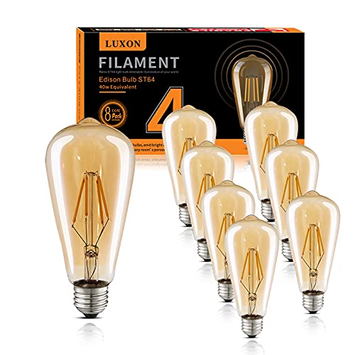 LED Edison Bulbs (8 Count)