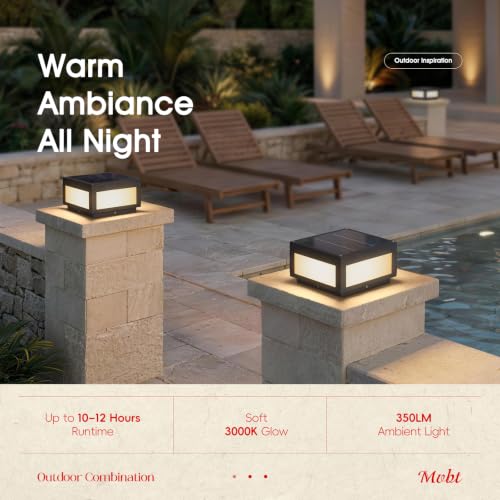 10" Solar Post Lights