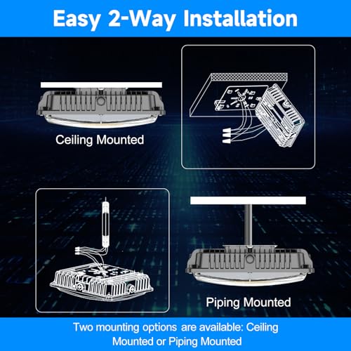 LED Canopy Light for Gas Station Light (120W 1PACK ADJUSTABLE)