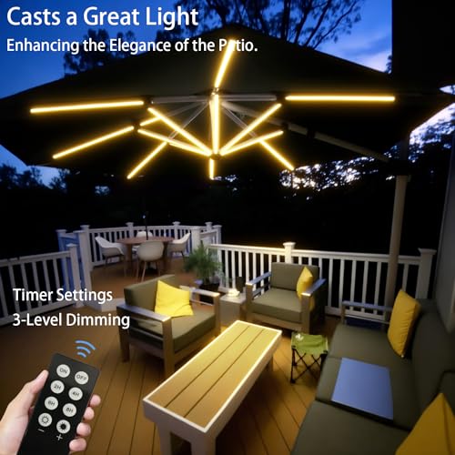 Outdoor Patio Umbrella Lights