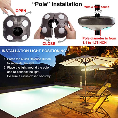 Umbrella Light Battery Operated