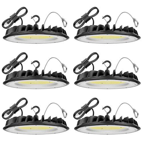 6 Pack 250W UFO LED High Bay Light 37 (6 Count)