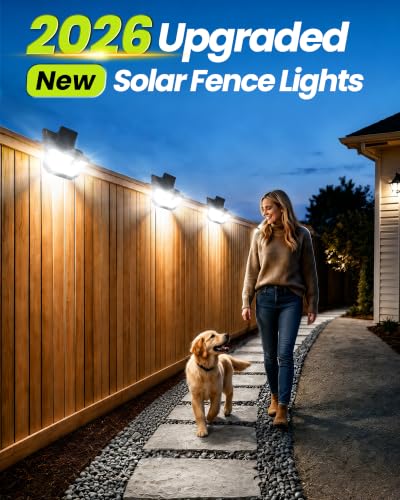 Solar Lights Outdoor Clip on Wall for Patio