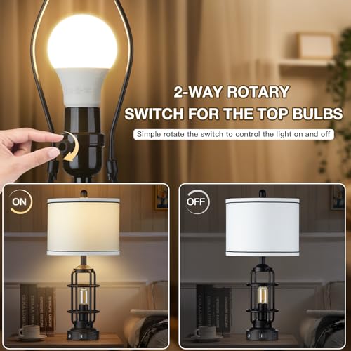 Modern Table Lamps Set of 2 (2 Count)