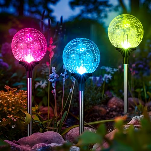 Solar Garden Lights 3 Pack (3 Count)