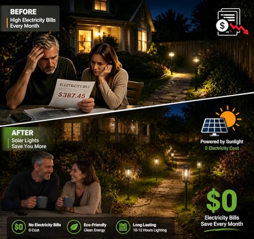 Solar Pathway Lights Outdoor