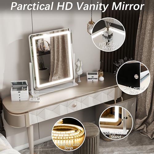 Vanity Mirror with Lights 22 Inch