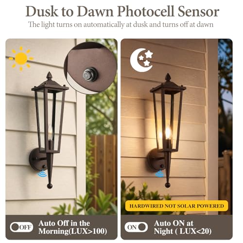 Oil Rubbed Bronze Outdoor Wall Light Fixtures
