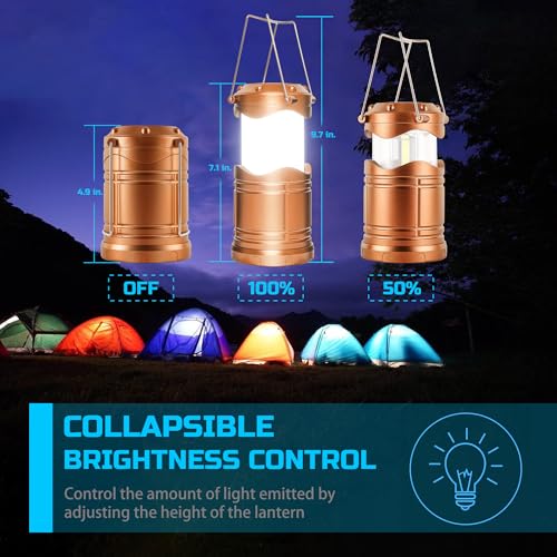 LED Camping Lantern (4 Count)