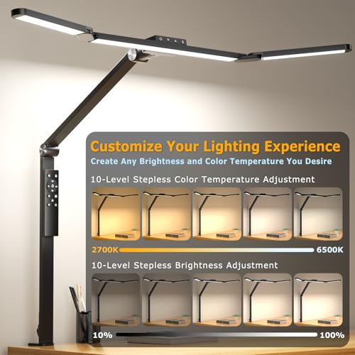 LED Desk Lamp with Clamp