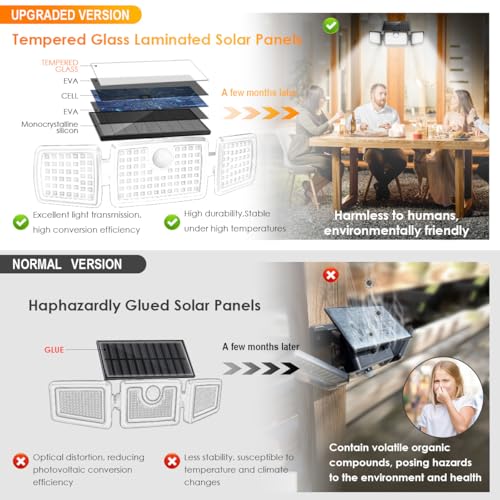 Solar Lights Outdoor (6 Count)