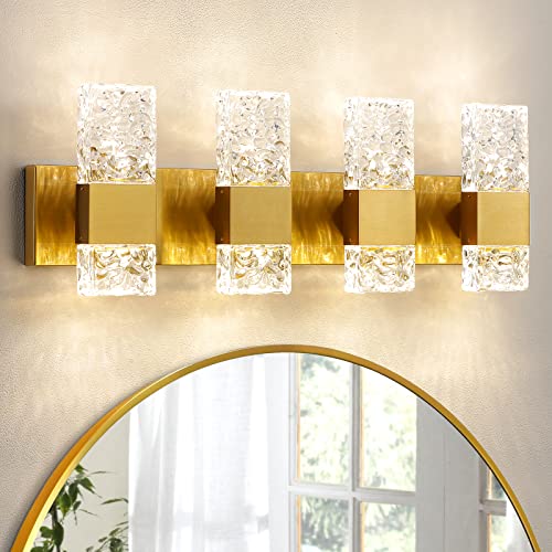 Gold Bathroom Vanity Light Fixtures