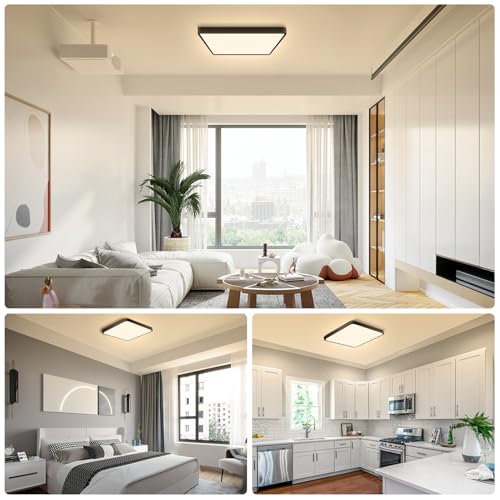 9Inch 18W Square LED Ceiling Light Fixtures Flush Mount