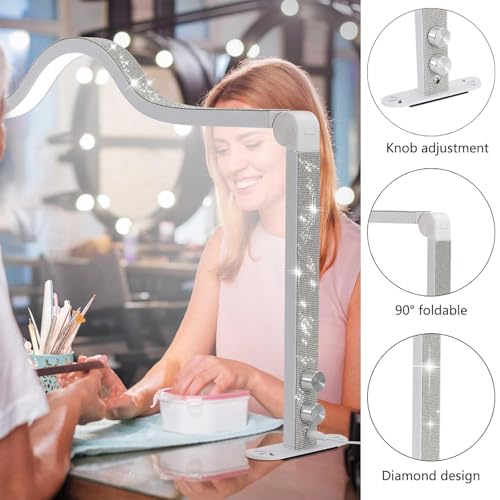 Nail Lamp with Dual Phone Holder