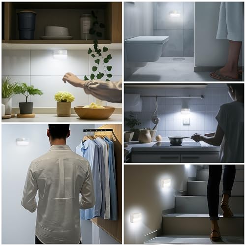 8 Pack Motion Sensor Stair Lights for Indoor (8 Count)