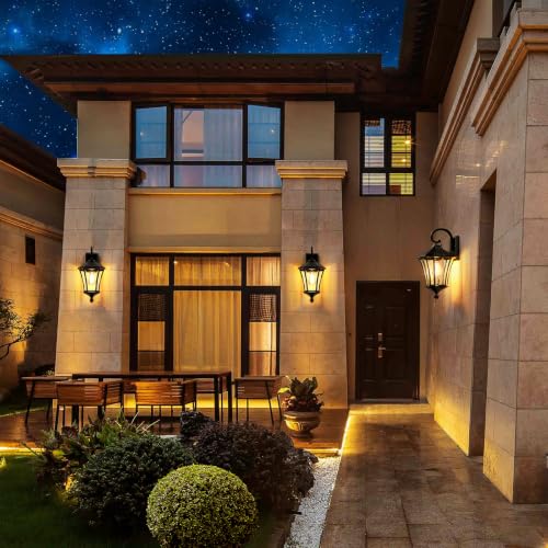 19" Large Outdoor Wall Lights (2 Count)