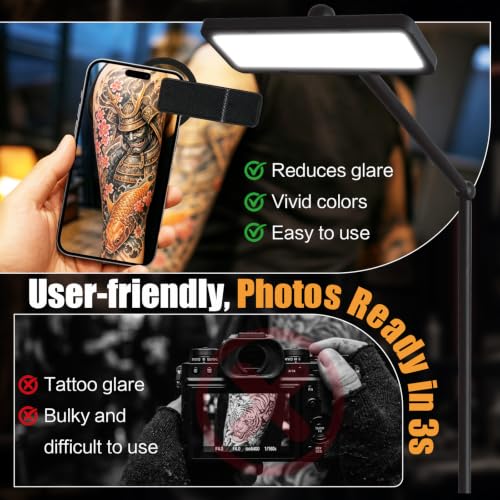 Polarized LED Tattoo Lamp for Tattoo Artists