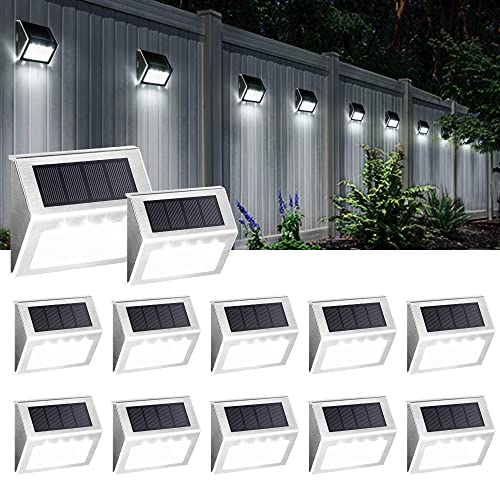 Solar Fence Lights (12 Count)