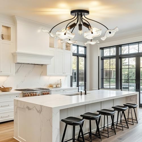 Semi Flush Mount Ceiling Light Fixture