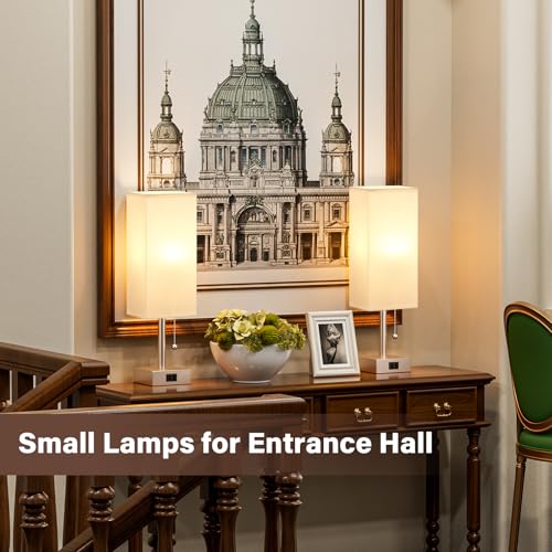 Bedside Lamp for Bedroom Set of 2 (2 Count)