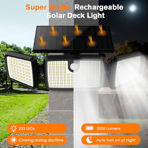 Solar Lights Outdoor (4 Count)