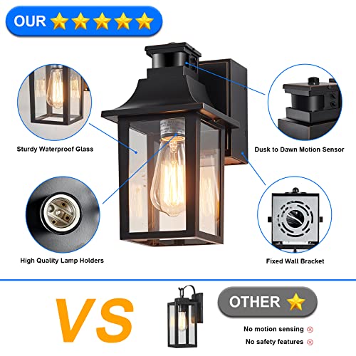 Porch Lights with GFCI Outlet