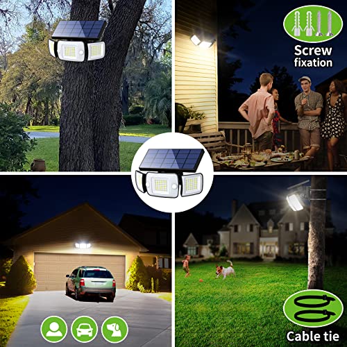 Solar Outdoor Lights (2 Count)