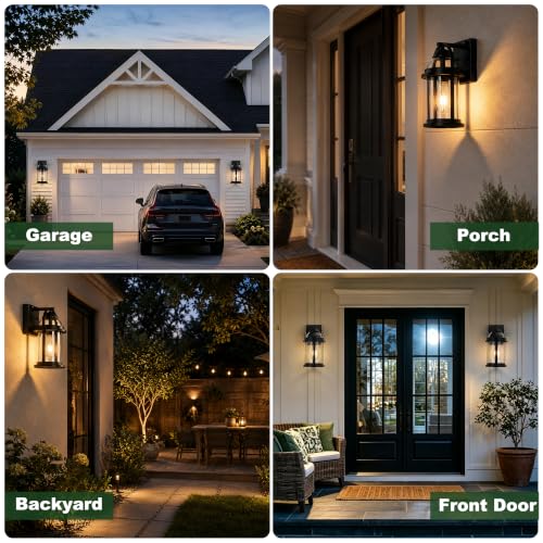 Dusk to Dawn Outdoor Wall Lights