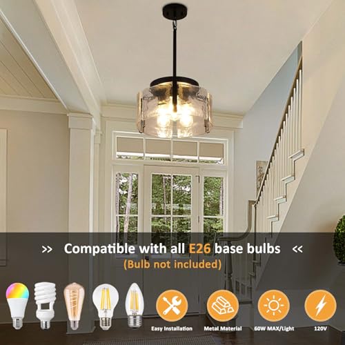Black Chandeliers for Dining Room Light Fixture