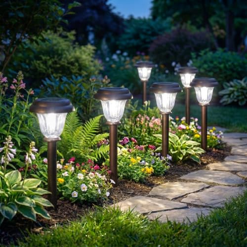 Solar Lights Outdoor (6 Count)