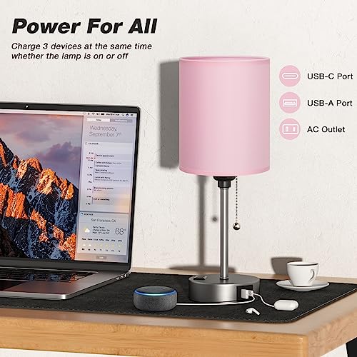 Small Bedside Table Lamp for Bedroom