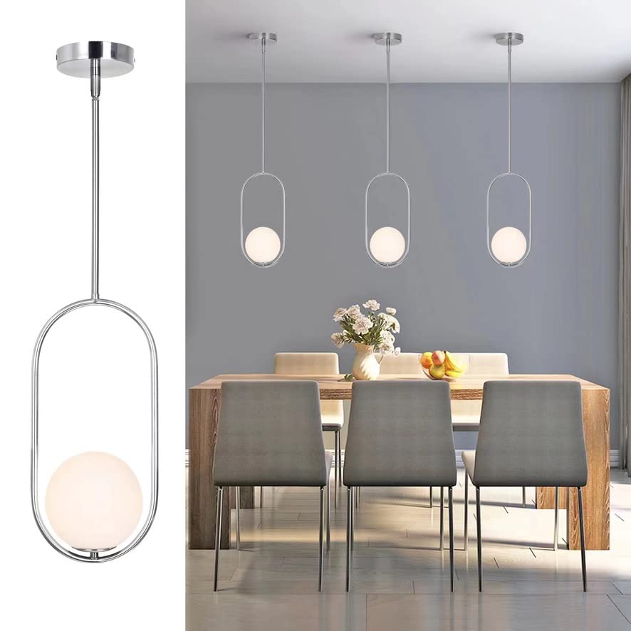 Pendant Lighting Modern Style Chrome Chandelier