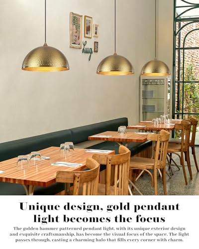 Gold Pendant Light 16 inch
