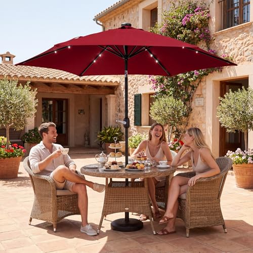 Patio Umbrella with Lights