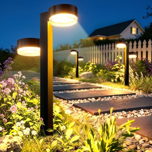 Brighter Solar Pathway Lights Outdoor (2 Count)